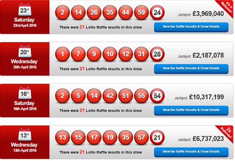 lotto results history 2019 uk